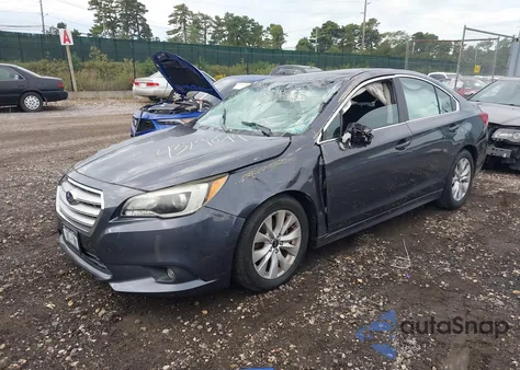 2015 Subaru Legacy 2.5I Premium z USA, uszkodzony, nr VIN 4S3BNAH62F3029323